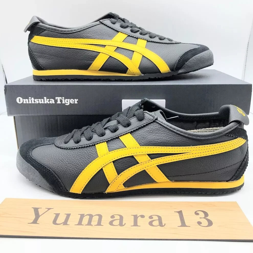 Onitsuka Tiger MEXICO 66 BLACK/YELLOW 1183a201-003 Unisex Size | eBay