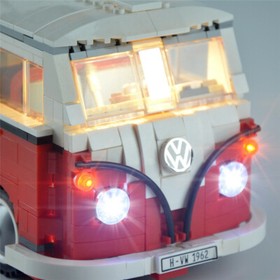 Updated Light Kit For Creator 10220 LEGOs The Volkswagen T1 Camper Van VW Bus