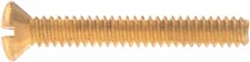 The Hillman Group The Hillman Group 1112 Brass Oval Head Slotted Machine Screw 6