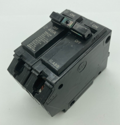 #ad GE THQL2140 2 Pole 40 Amp 120 240V AC Type THQL Plug In General Electric Breaker $24.89