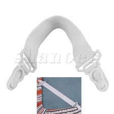 16PCS Bed Sheet Grip Straps for Satin Sheet, Mattress Covers Blankets