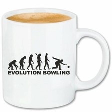 Kaffeetasse BOWLING - BOWLINGS KUGEL - BOWLINGBAHN - BOWLING CENTER - BOWLINGS