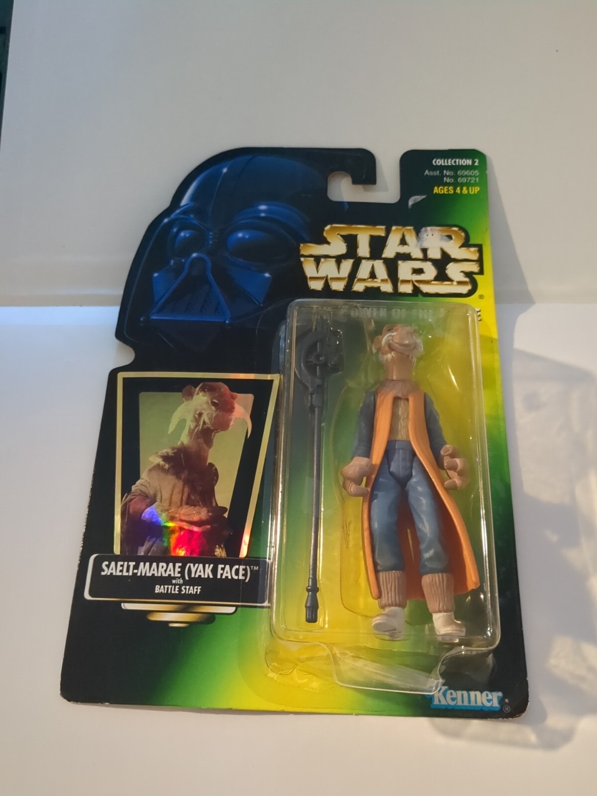 Star Wars: Power of the Force Freeze Frame Saelt Marae Yak Face Action Figure
