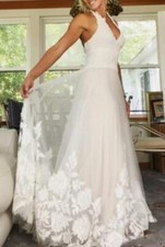 English Rose Bridal Gown by Tadashi Shoji Size 2 NEW Never Worn No Tags