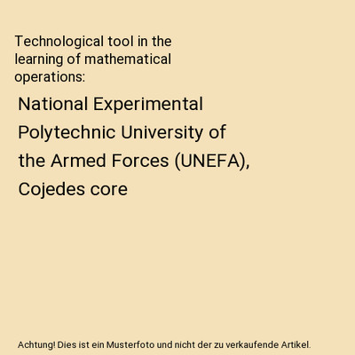 Technological tool in the learning of mathematical operations: National Experime