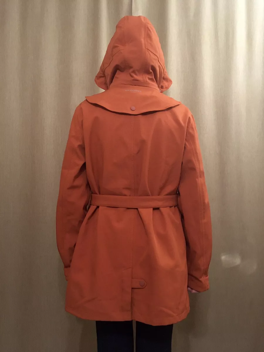 Ilse jacobsen store orange raincoat