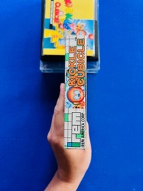 Kickle Cubicle NES Nintendo Caja Manual CIB Completo + Promo Inserto P&Oacute;STER