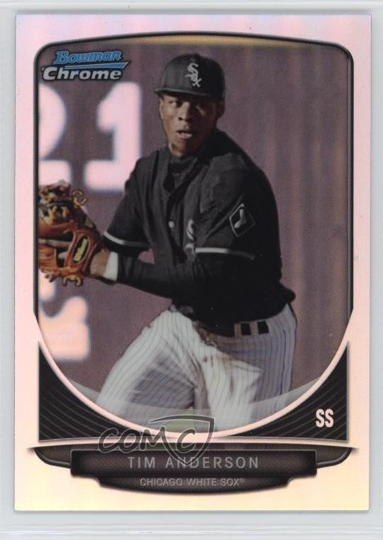 2013 Bowman Draft Draft Picks Chrome Refractor Tim Anderson #BDPP13 1gf0