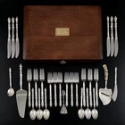 Towle Sterling Silver Flatware Set "Carpenter Hall" Service for 6 (42.55 ozt) +