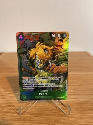 Pedro OP06-030: Rare Alt Art Japanese One Piece Card Game