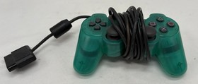 PlayStation 2 PS2 OEM Sony DualShock 2 Controller Emerald Green Clear Working