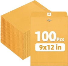 Brown Kraft Envelopes Mailing Filing Storage Paper Envelopes