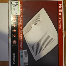 NuTone Premier QTN130E Quiet Ceiling Bathroom Exhaust Fan