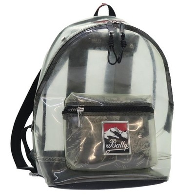Bally Black Leather & Silver Backpack Bally Backpack - Black - Men|MAK03QEC001I946P | thebs.com main image 4