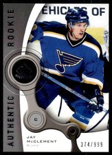 2005-06 SP Game Used #146 Jay McClement #/999 Rookie