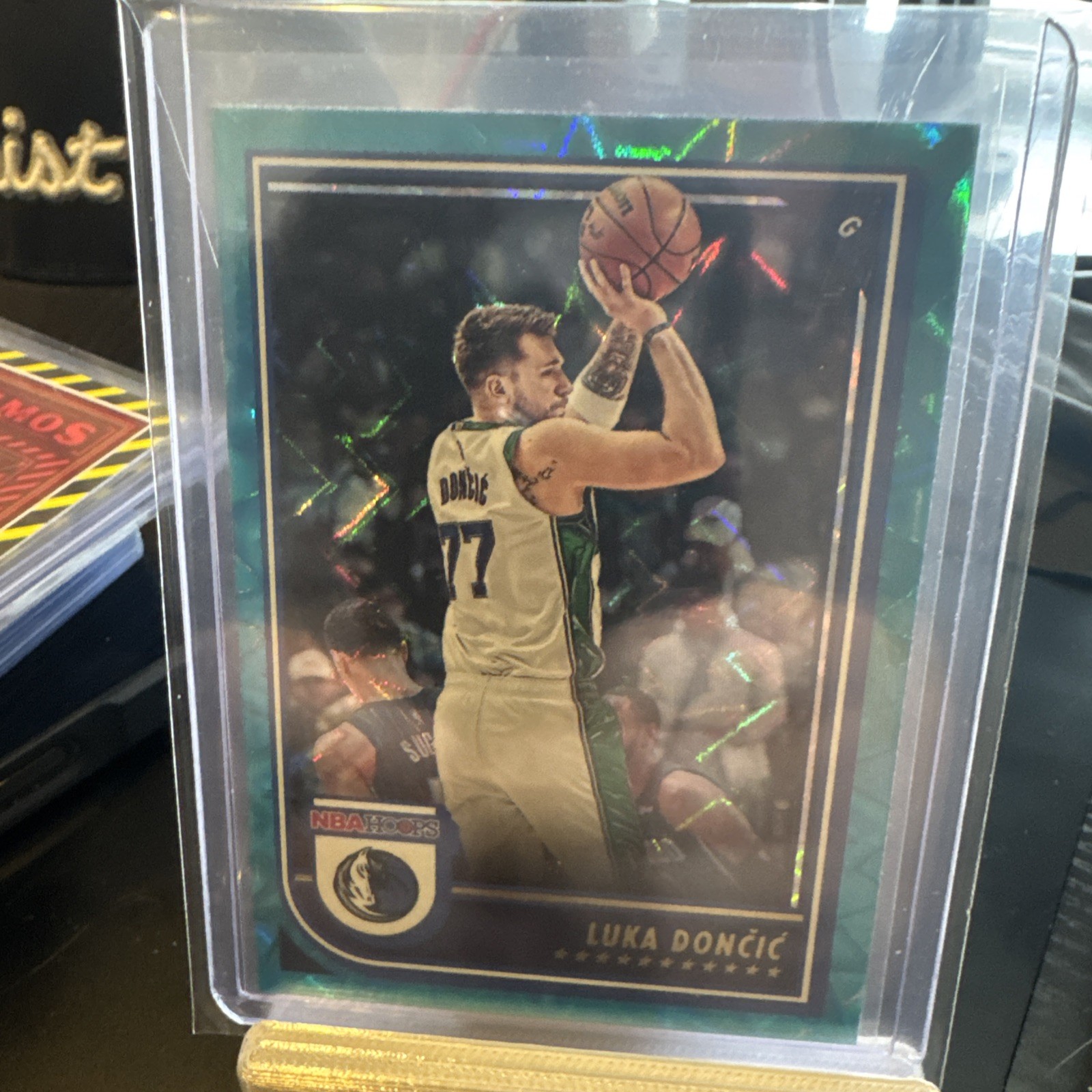 2022-23 Panini NBA Hoops - Luka Dončić #119 Teal Explosion