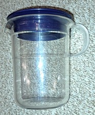 "Tupperware" kleine Milchkanne Milchbecher