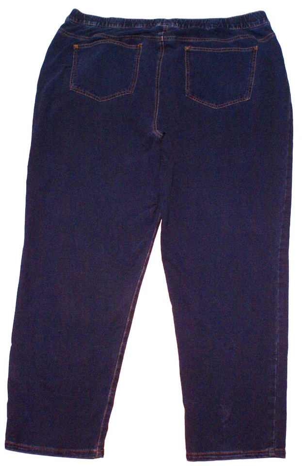 Pantalones de mezclilla para mujer Catherines 2X tejidos 5 bolsillos elásticos (41X28) Foto 2 de 3