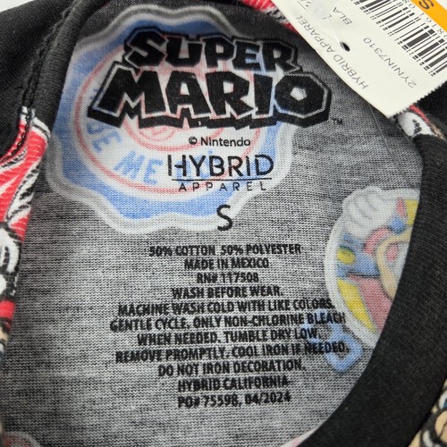 Super Mario Boys Shirt Size Small NWT Nintendo - Picture 3 of 4