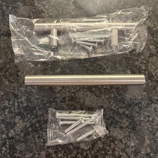 28Pack Brushed Nickel Kitchen Cabinet Handles Stainless Steel Drawer New In Pkg