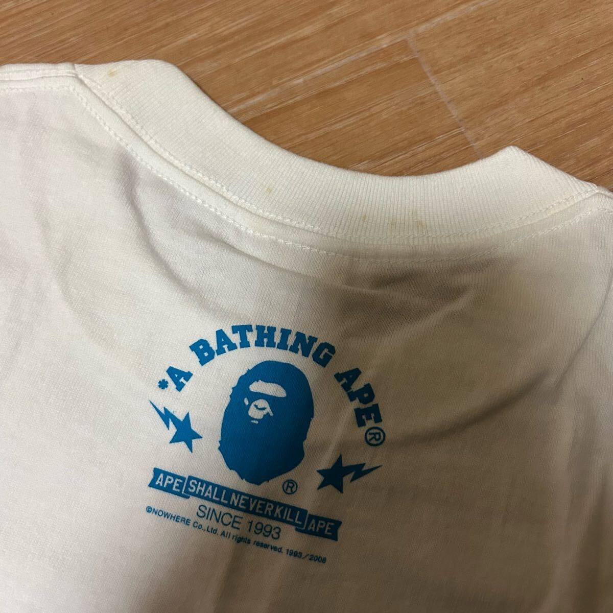 00s old A BATHING APE BAPE CAMO T shirt thumbnail 9