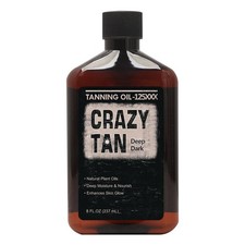 Tanning Oil 125xxx 8oz Deep Dark Natural Oil– Fresh Citrus Scent – Made in USA