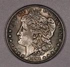 1891-S Morgan SILVER One-Dollar Coin, Very Fine Condition