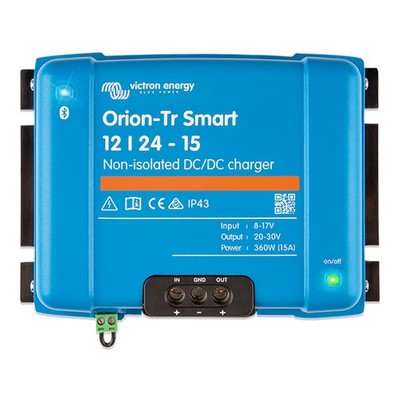 Victron Orion-TR Smart 12/24-15 15A (360W) Non-Isolated DC-DC or Power Supply...