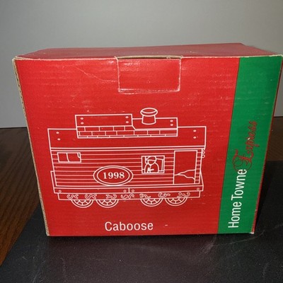 Home Towne Express Train Caboose Christmas Collection JC Penney 1998 Week 47