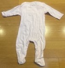 Burt's Bees Baby Light Pink Cotton Coverall Long Sleeve One-Piece 0-3M — photo 3