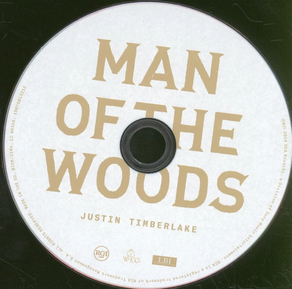 Justin Timberlake Man Of The Woods CD Europa RCA 2018 19075813212 - Bild 3 von 3
