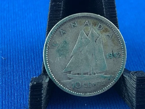 1942 Canada 10 Cents — photo from another recent sale