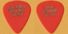 Billy Idol 1985 Whiplash Smile concert tour rare Hostage Lover stage Guitar Pick