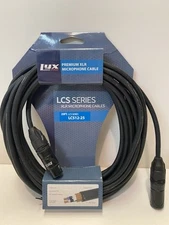 LynxPro Premium XLR Microphone Cables 25ft Luca Series LCS12-25