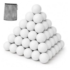 Foam Golf Practice Balls, 96 Pcs, Soft Limited Flight, Realistic Feel, White