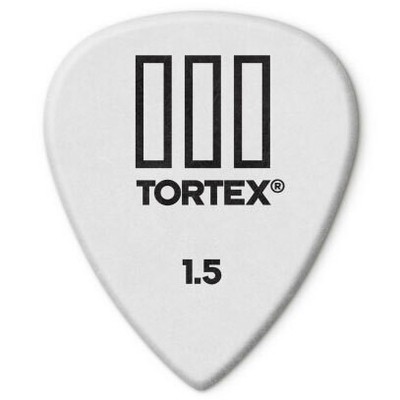 Plektrum Dunlop Tortex T III 1,50 mm (12 pcs) Plek Pick NEU