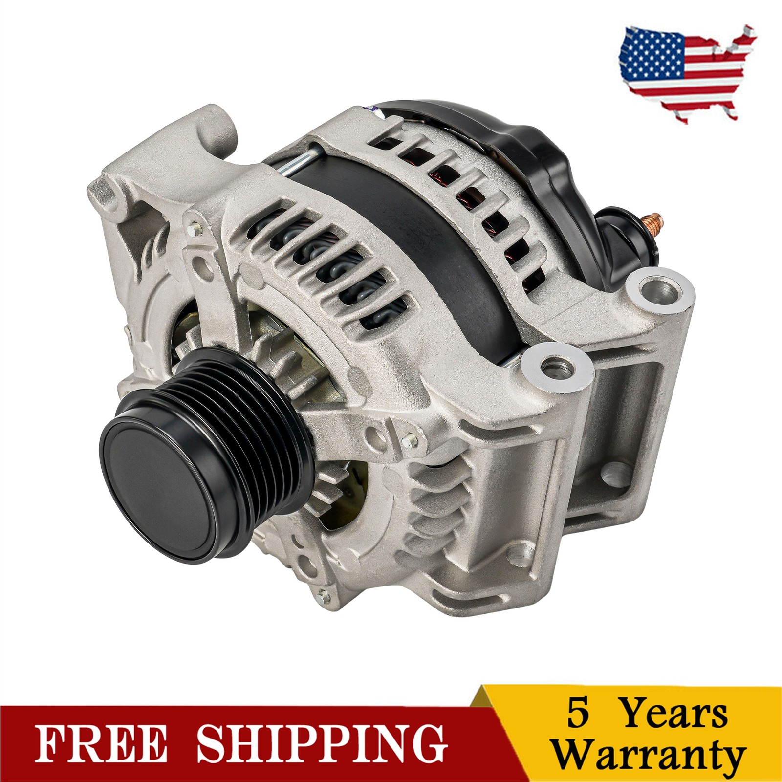 Alternator Fits 2014-2022 Jeep Cherokee 3.2L 2015 2016 2017 Chrysler 200 3.6L