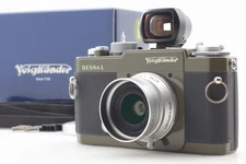 [Top MINT] Voigtlander Bessa-L Olive Rangefinder Film Camera 25mm F4 Lens JAPAN