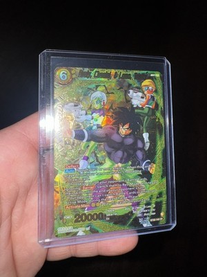 DBS BT30-146 CR Broly, Cheelai, & Lemo, Trinity Three Glorious Fighters Masters