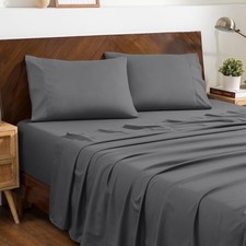 Bare Home Queen Sheet Set - Hotel Luxury - Deep Pockets - Double Brushed sheets