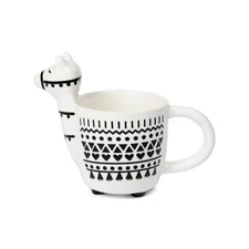 3D Shaped LLama Animal Coffee Tea or Hot Chocolate Color Changing Mug is