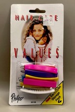 Vintage 1996 Retro Colorful Hair Clip Barrettes By Philips Goody 12 Clips New