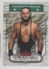 2019 Topps WWE Raw Hometown Heroes Bo Dallas #HH-6 d7j