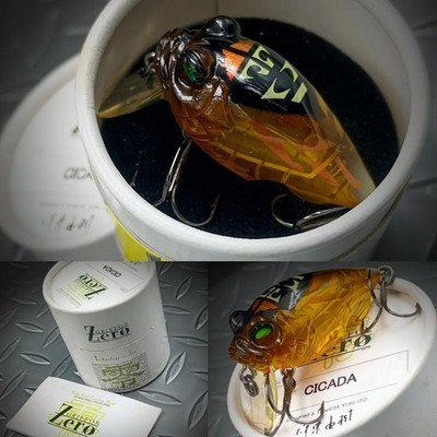 Megabass【GRIFFON Zero】45.0mm, 1/4oz, CRANK Bait, CICADA ''Mint''cond. W/Case