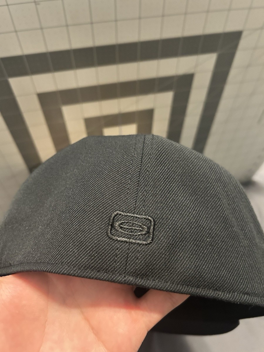 Playboi Carti YVL Black Fitted Hat 7 3/8 Black On Black | eBay