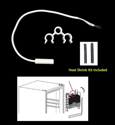 Magic Chef Avanti Refrigerator EVAP DEFROST HEATER TEMPERATURE PROBE PS0302304