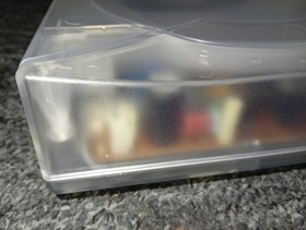 Sega Dreamcast Console Pal VA1 Transparent Case Bundle - Controller,VMU & Cables