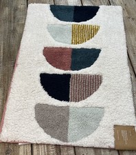 West Elm Half Moons Bath Mat Runner 24x64  NW...