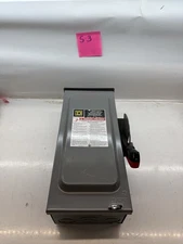 Square D H221NRB 30 Amp 240V 1 Phase Nema 3R Fused Heavy Duty Safety Switch