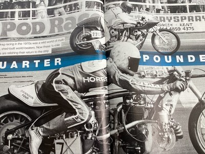 DRAG RACING SPRINT HOBBIT CAPELLA CONQUEST ETC MOTORRADARTIKEL.